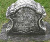 Lillian Oakwood Gardner headstone