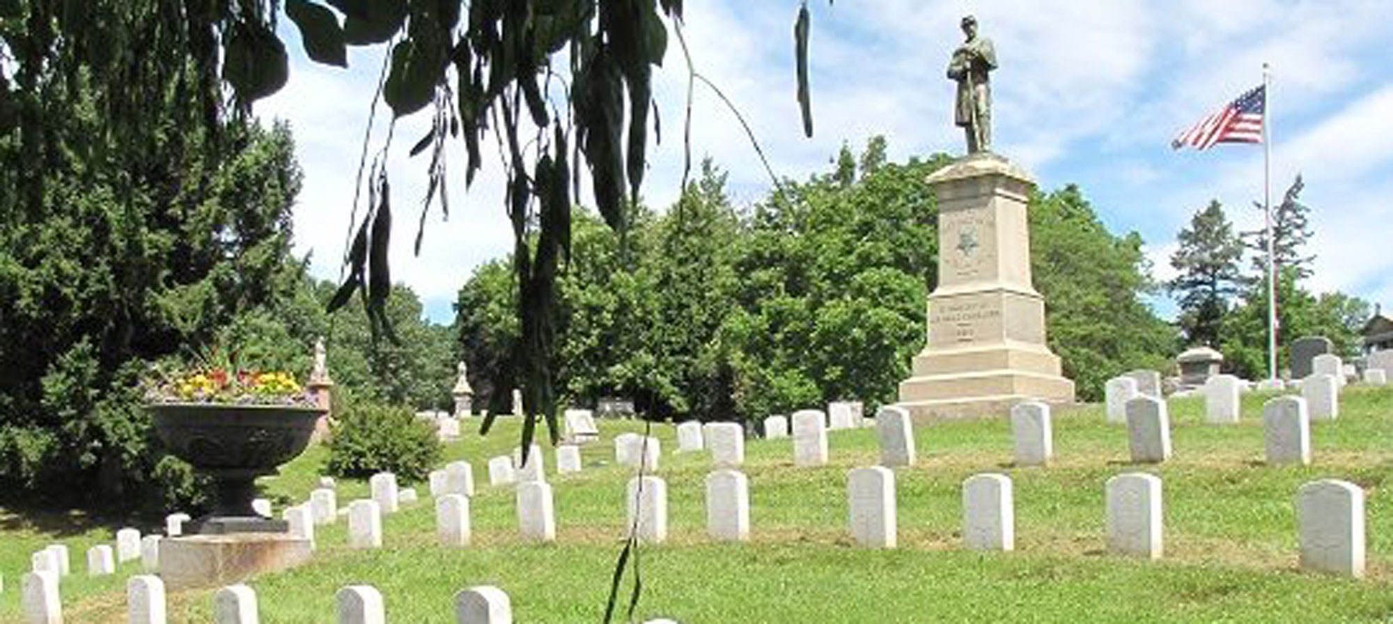G.A.R. plot in Oakwood Cemetery